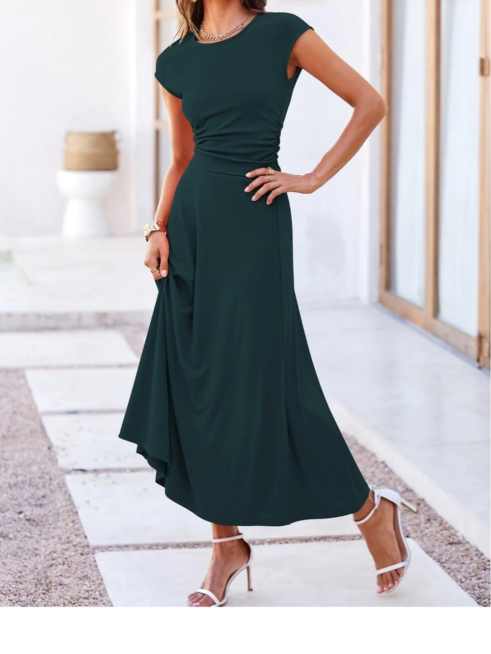 BTFBM Ribbed 2 Piece Skirt Set - Picture 8 of 11